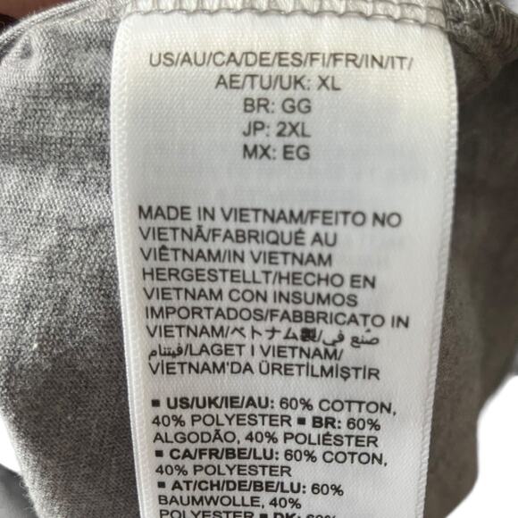 Amazon Essentials Gray Tank Top XL Lightweight Cotton Blend Basic Tee - Picture 7 of 7